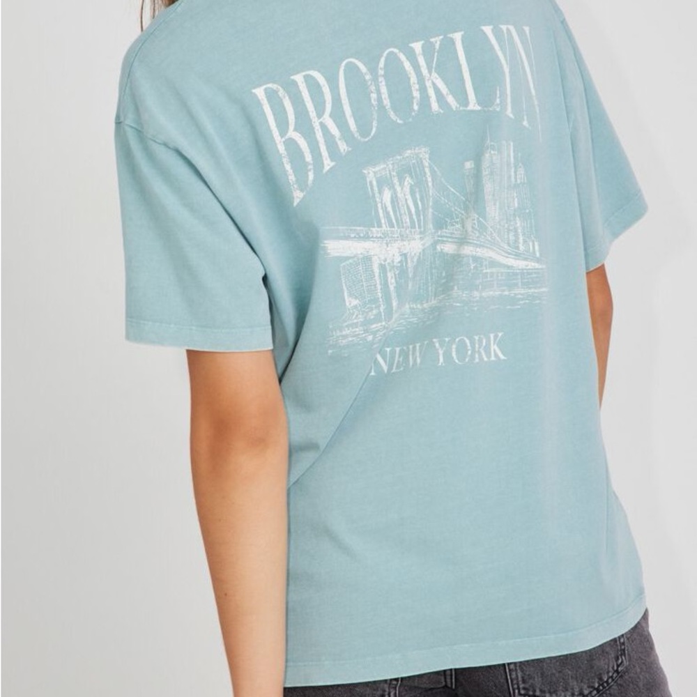 Garage Blue and Green Short Sleeve Tee